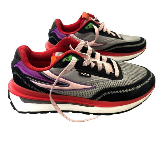 FILA x Dragon Ball Super Renno ‘Goku Black’ DBS Anime Sneakers 4.5Y / W6 - Picture 1 of 8